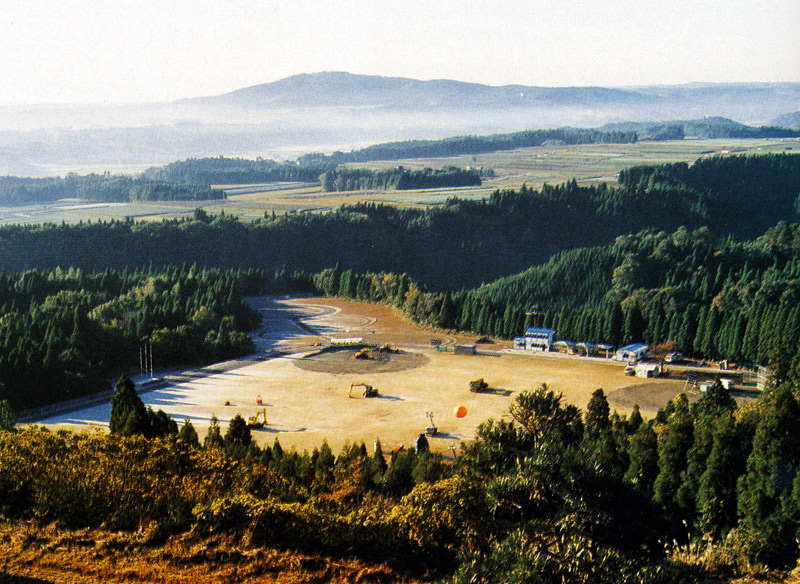 Picture of the The launchsite. Miyakonojo, South Island, Japan