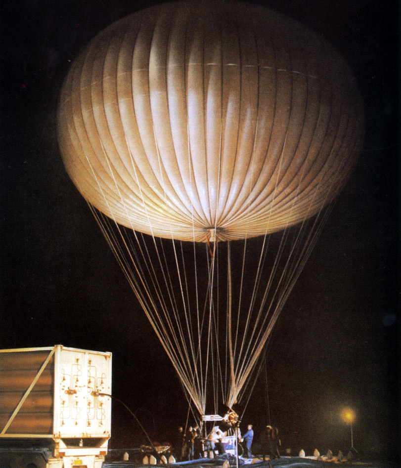 Picture of a superpressure balloon