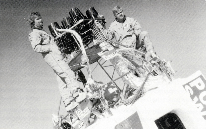 Picture of Richard and Per on the capsule