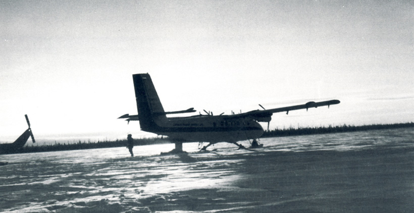 Picture of the Twin Otter Skiplane