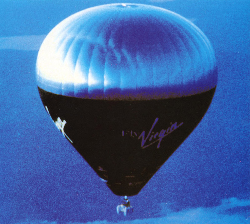 Picture of Virgin Atlantic Flyer, crossing Nova Scotia