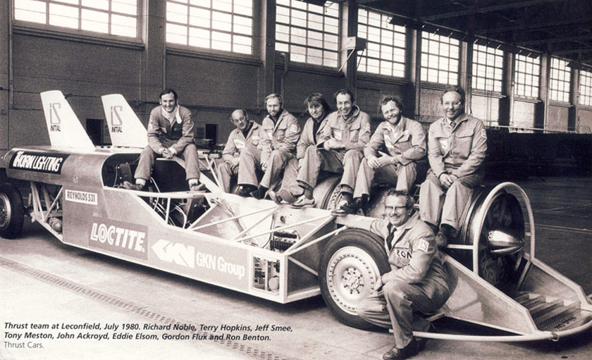 Picture of First test runs at Leconsfield in July 1980